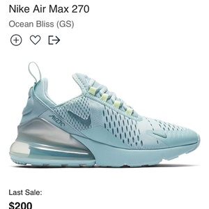 RARE Air Max 270 Ocean Bliss